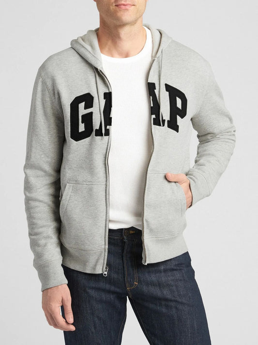 Hoodie Hombre Gap Original USA - Cierre Completo (Zip) Premium