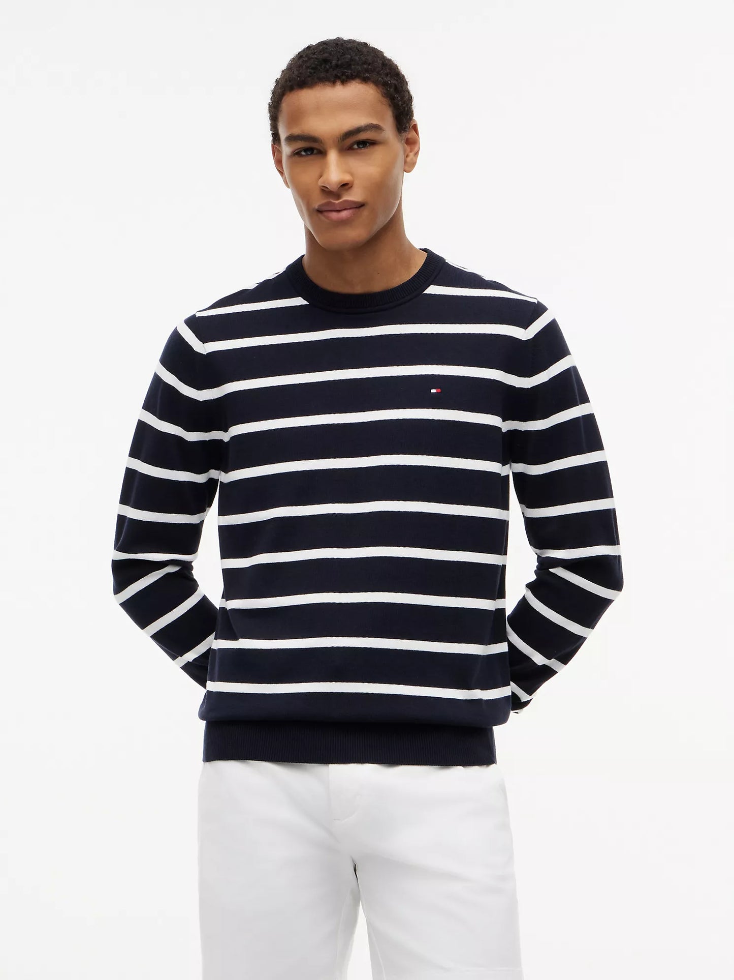 Sweater Hombre Tommy Hilfiger Original - Diseño Rayado Premium