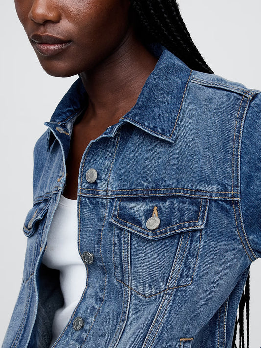Casaca Denim Mujer Gap
