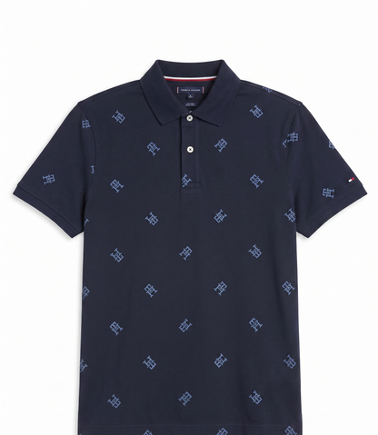 Polo Con Cuello Hombre Tommy Hilfiger Original