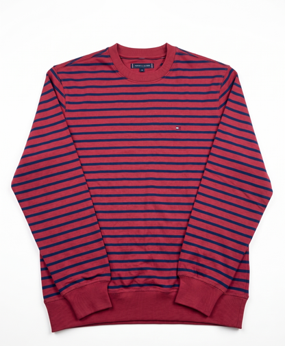 Sweater Hombre Tommy Hilfiger Original - Diseño Rayado Premium