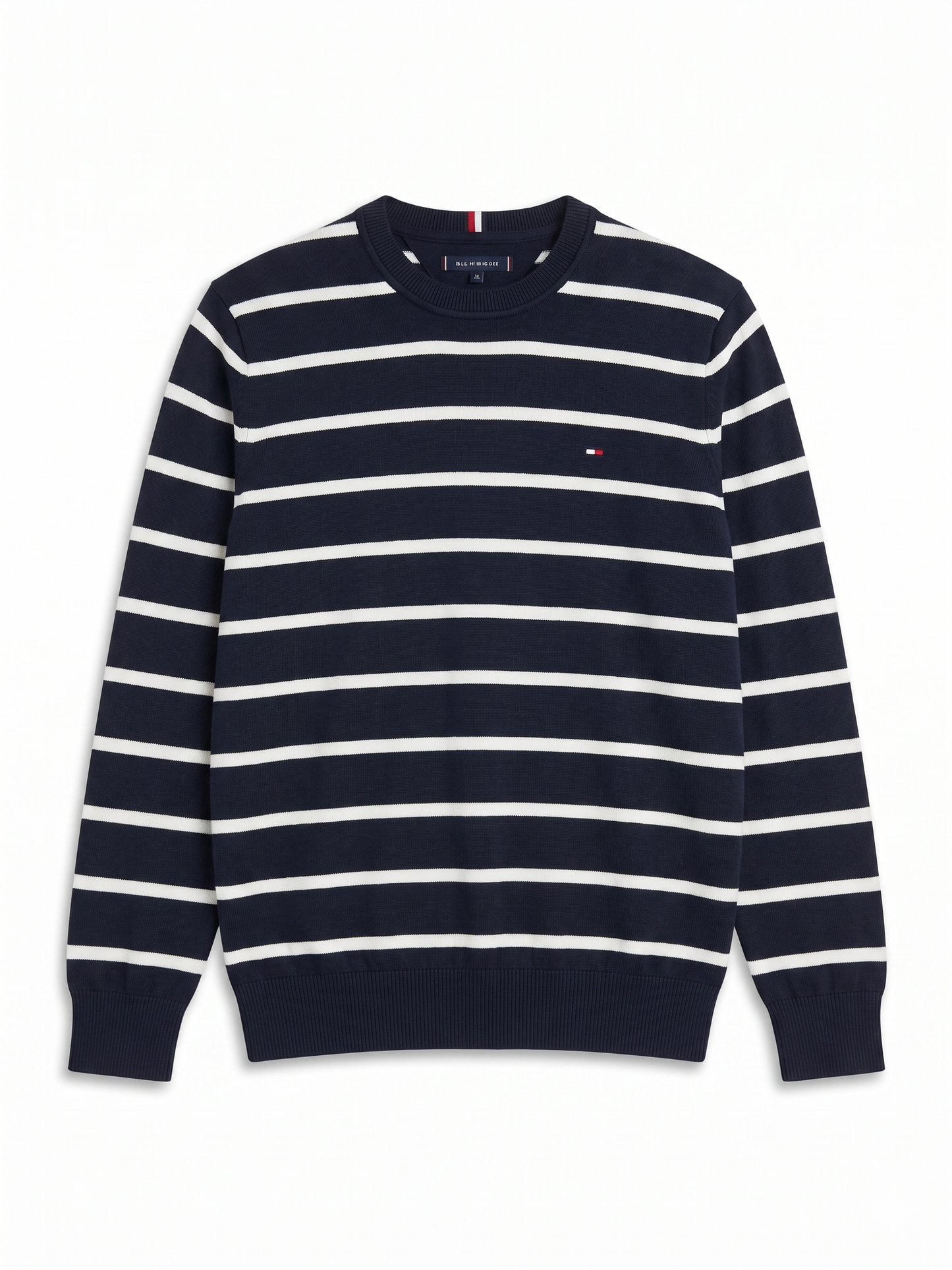 Sweater Hombre Tommy Hilfiger Original - Diseño Rayado Premium