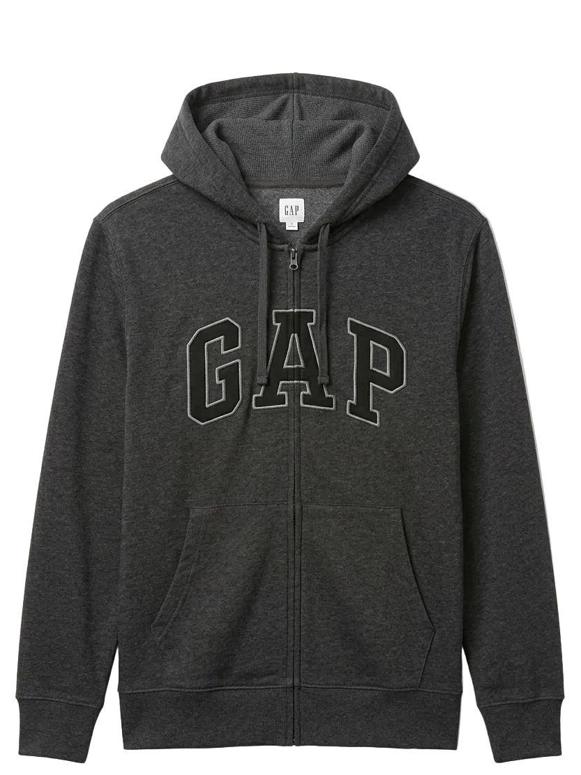 Hoodie Hombre Gap Original USA - Cierre Completo (Zip) Premium