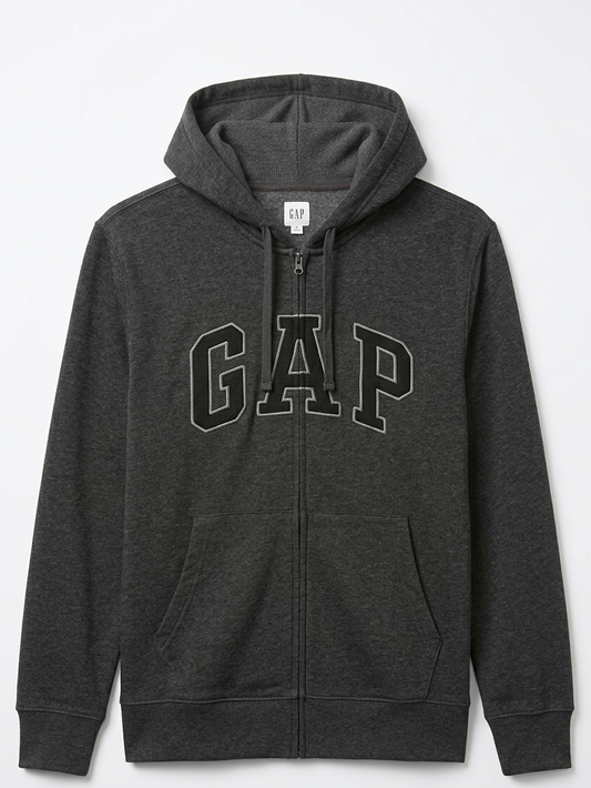 Hoodie Hombre Gap Original USA - Cierre Completo (Zip) Premium