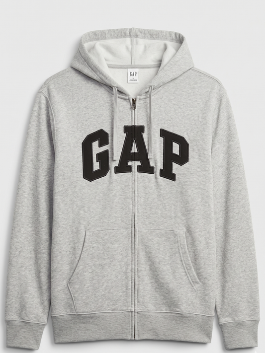 Hoodie Hombre Gap Original USA - Cierre Completo (Zip) Premium