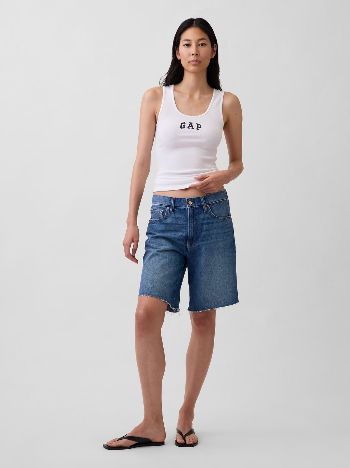Polo Sin Mangas Mujer GAP