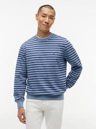 Sweater Hombre Tommy Hilfiger Original - Diseño Rayado Premium