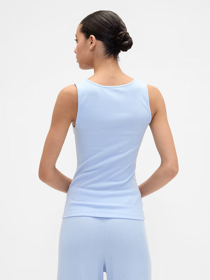 Polo Sin Mangas Mujer Gap