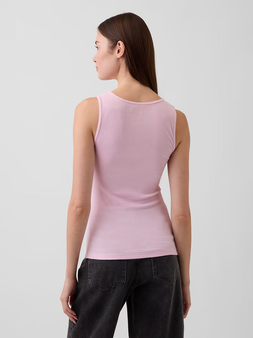 Polo Sin Mangas Mujer Gap