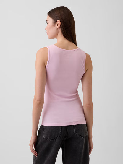 Polo Sin Mangas Mujer Gap