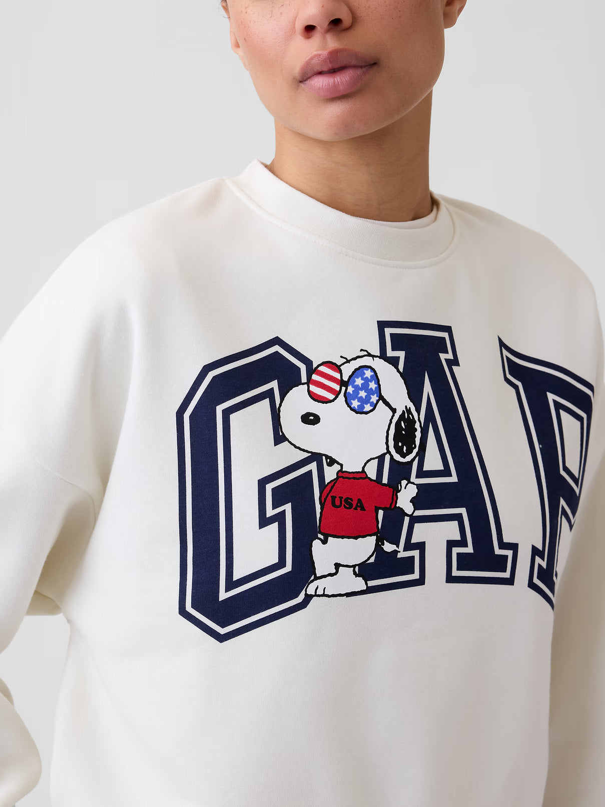 Polera Mujer Gap x Snoopy
